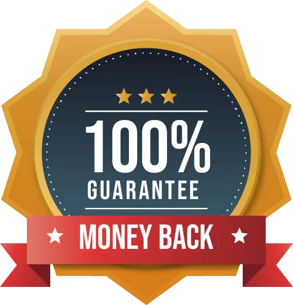 HoneyPezil money-back guarantee seal